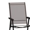 Flash Furniture Paladin Brown Outdoor Folding Patio Sling Chair, 2PK 2-TLH-SC-044-BR-GG - alternate 4